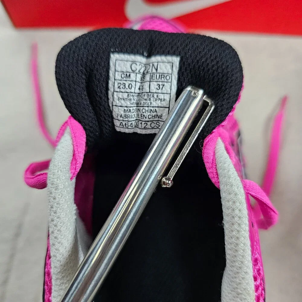 ASICS Gel Nimbus 14 Pink & Black Running Shoes Size 6 - Picture 6 of 6